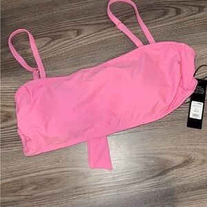 Fashion Nova Vibrant Pink Bikini Top